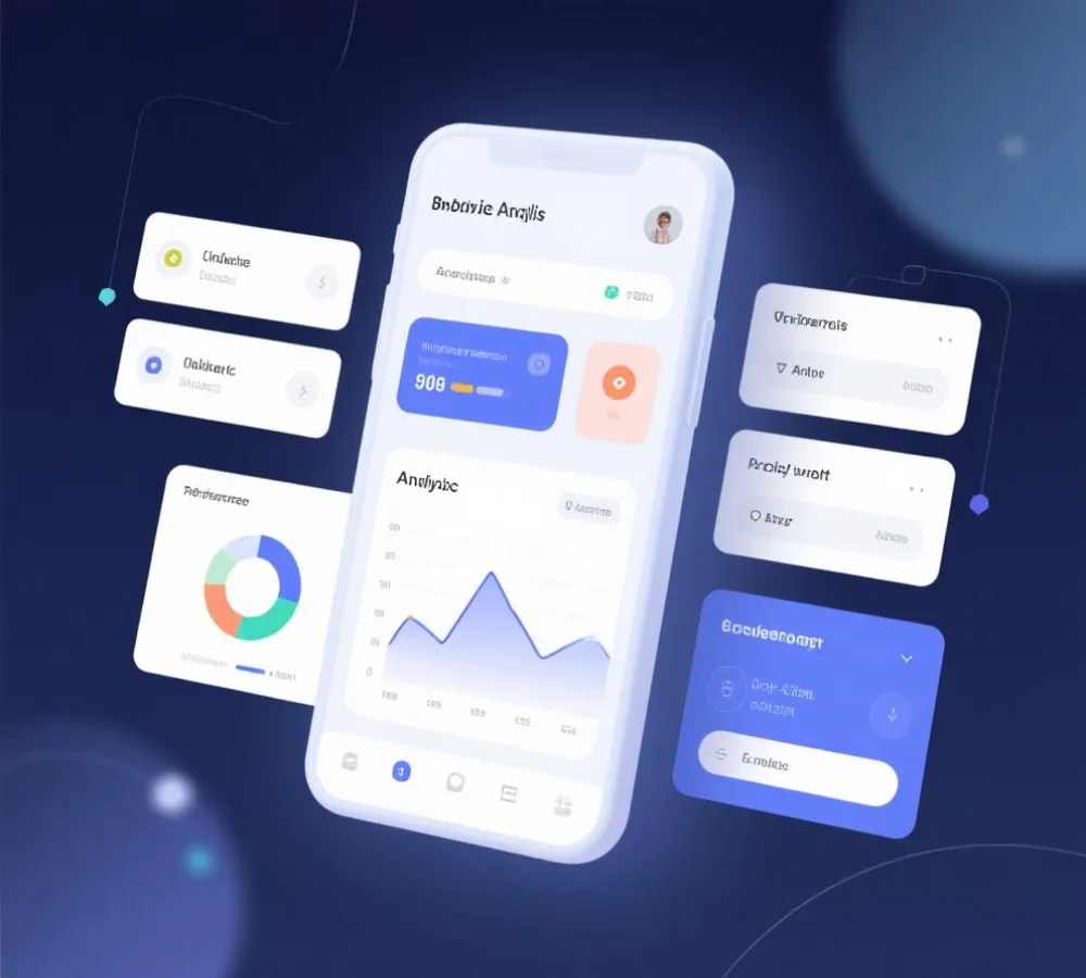 移动端数据入口展示