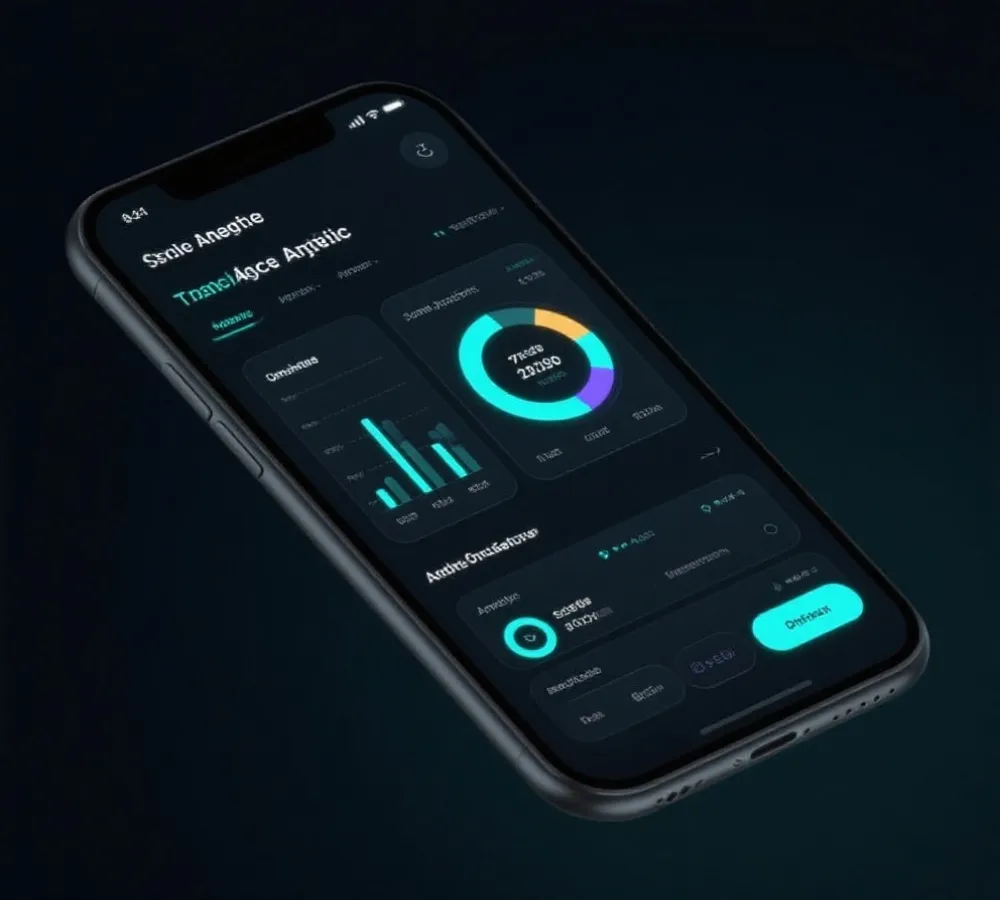 移动优先的数据平台界面展示